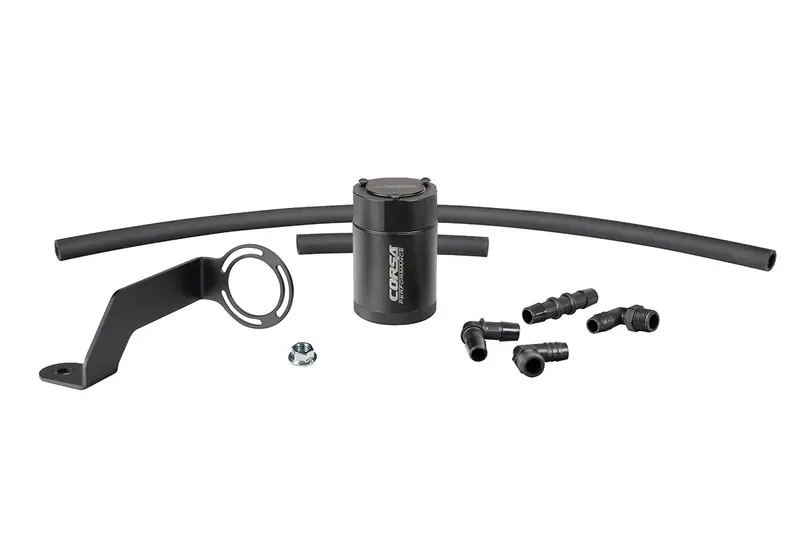 Aluminum Oil Catch Can W/ Bracket | 2011-24 Challenger, Charger 6.4L | 2012-21 Grand Cherokee, 2018-24 Durango 6.4L (Cc0013) 1
