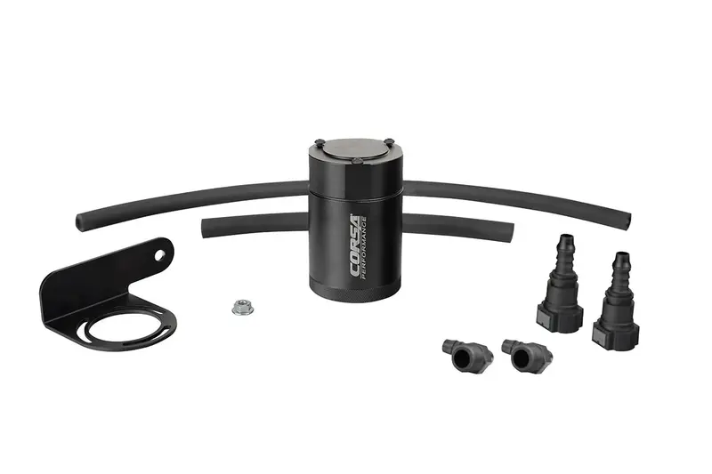 Aluminum Oil Catch Can W/ Bracket | 2019-25 Silverado, Sierra, 2021-25 Gm Suv 6.2 & 5.3 (Cc0011) 1