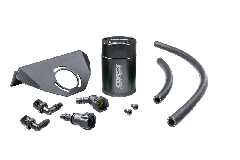 Aluminum Oil Catch Can W/ Bracket | 2020-24 Corvette C8 Coupe Only (Cc0005) 1