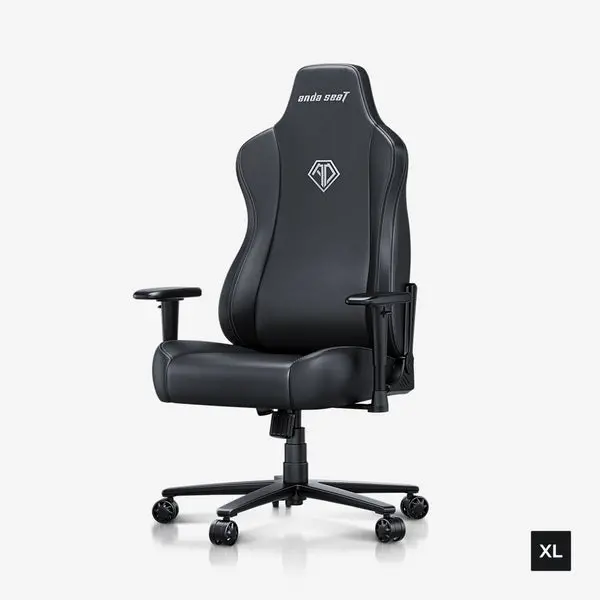 Andaseat Novis Series Xl Premium Pvc Leather Gaming Chair - Black 1
