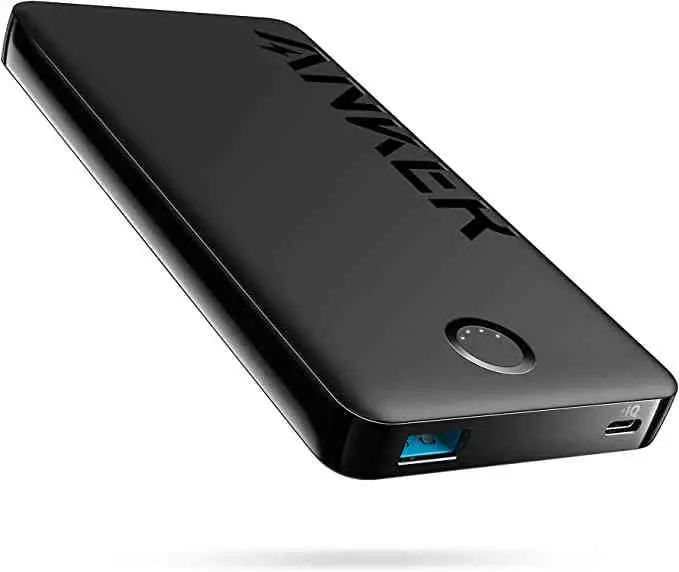 Anker 323 Power Bank (Powercore Piq 10K) -Black A1334h11 1