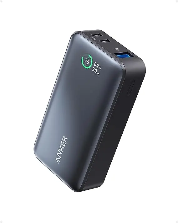 Anker 533 Power Bank (Powercore 30W ) 10000 Pd -Black A1256h11 1