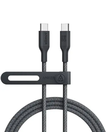 Anker 544 Usb-C To Usb-C 240W (Bio-Nylon) (1.8M/6Ft) -Black A80f6h11 1