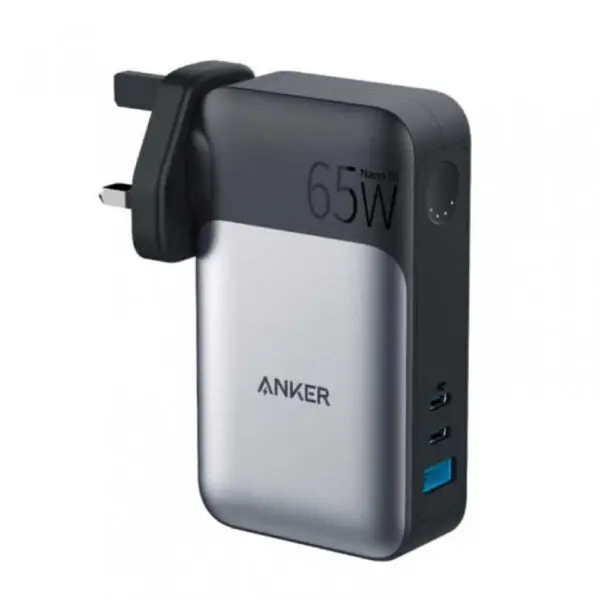 Anker 733 Power Bank 10000 Ganprime 65W (2-In-1) - Black A1651211 1