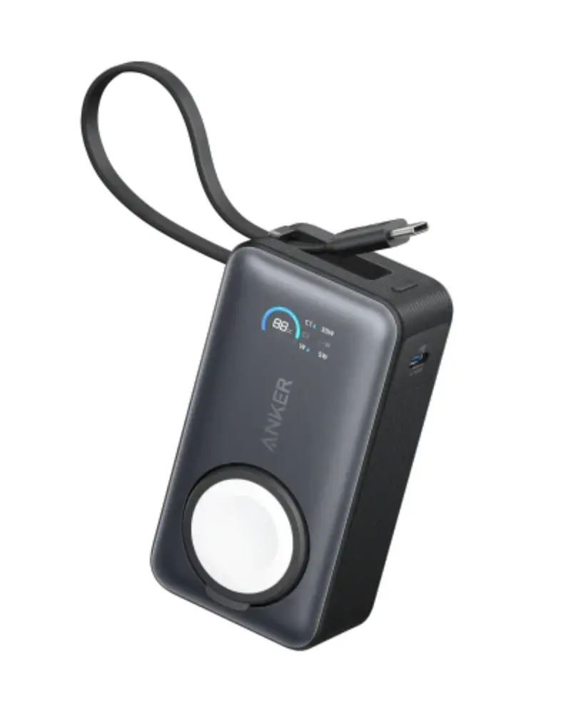 Anker Maggo Power Bank (10K,35W For Apple Watch) - Black A1657h11 1