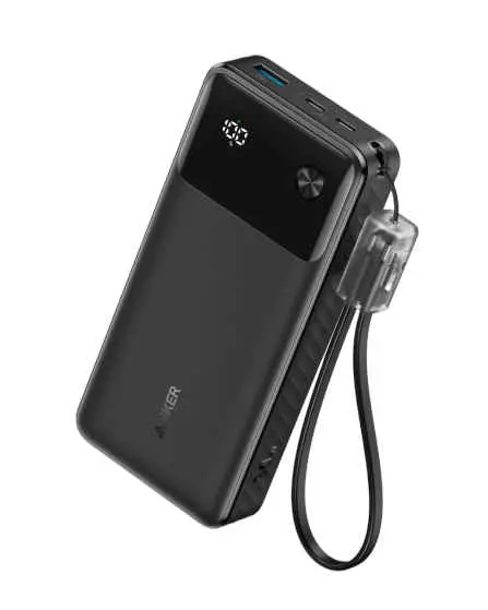 Anker Power Bank (20K, 30W) - Black A1384h11 1