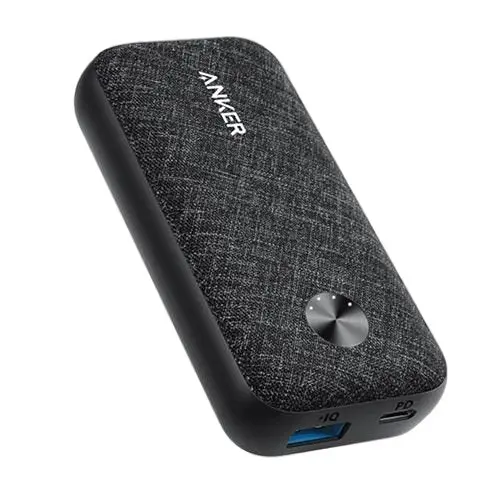 Anker Powercore Metro 10000 Pd (25W Pps) -Black Fabric A1246h11 1