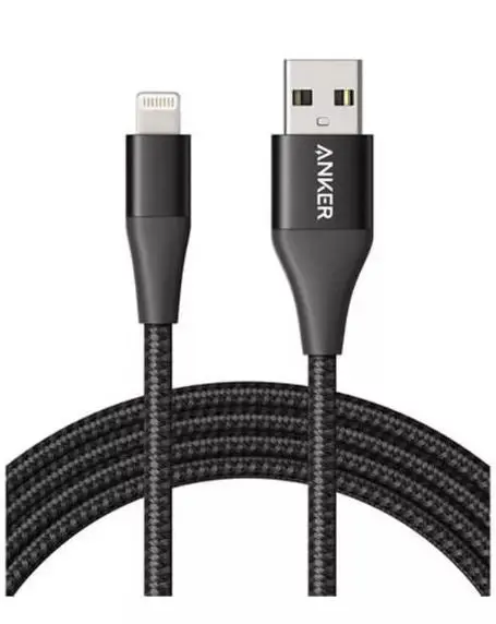 Anker Powerline+ Ii Usb-A With Lightning Connector Cable 1.8M – Black 1