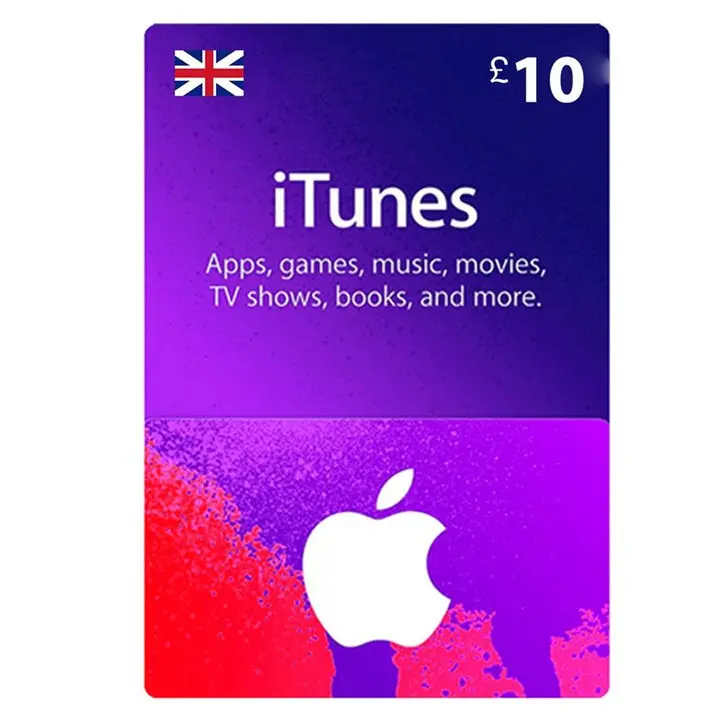 Apple Itunes Gift Card 10£ - Uk (Sms Delivery) 1