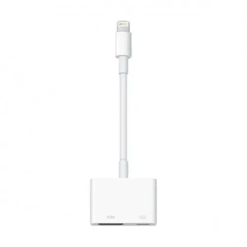 Apple Lightning Digital Av Adapter - White (Md826zm/A) 1