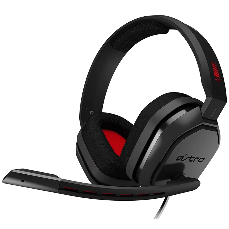 Astro A10 Wired Gaming Headset - Black/Red 1