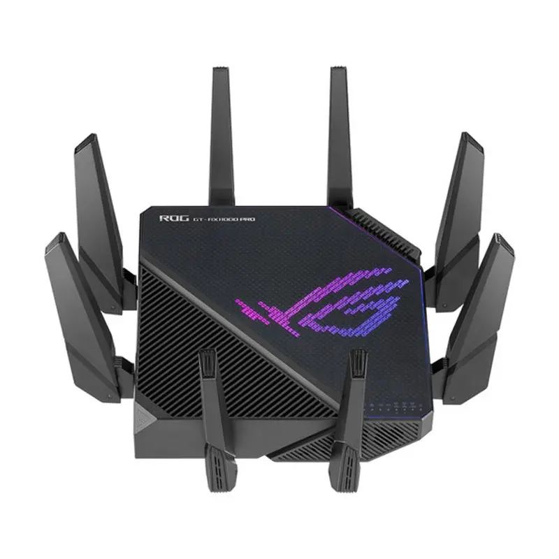 Asus Rog Rapture Gt-Ax11000 Pro Wireless Router Gigabit Ethernet Tri-Band (2.4 Ghz / 5 Ghz / 5 Ghz) Black 1