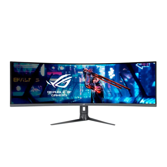 Asus Rog Strix Xg49wcr 49" Dqhd 2K Va 165 Oc Hz Refresh Rate 1Ms Response Time  With Dci-P3 90% Displayport 1.4 Usb Type-C Rj-45 Curved Gaming Monitor 1