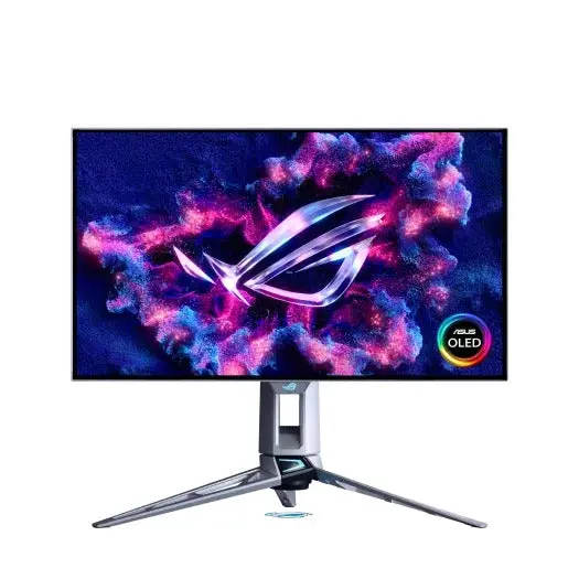 Asus Rog Swift Oled Pg27aqwp-W Gaming Monitor  27-Inch (26.5-Inch Viewable) Trueblack Glossy Tandem Oled, Dual-Mode (Qhd @ 540Hz, Hd @ 720Hz), 0.02Ms (Gtg), G-Sync Compatible 1