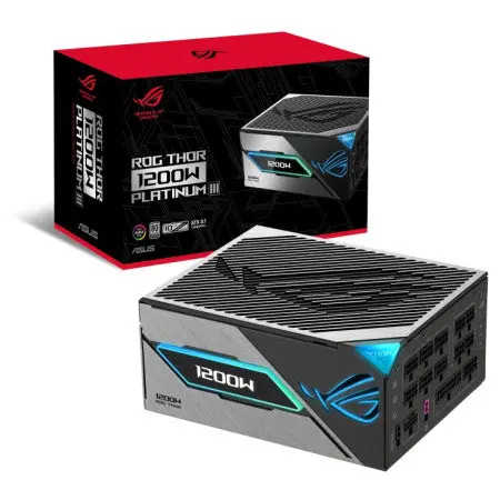Asus Rog Thor 80Plus Platinum Iii 1200W Gaming Power Supply 1