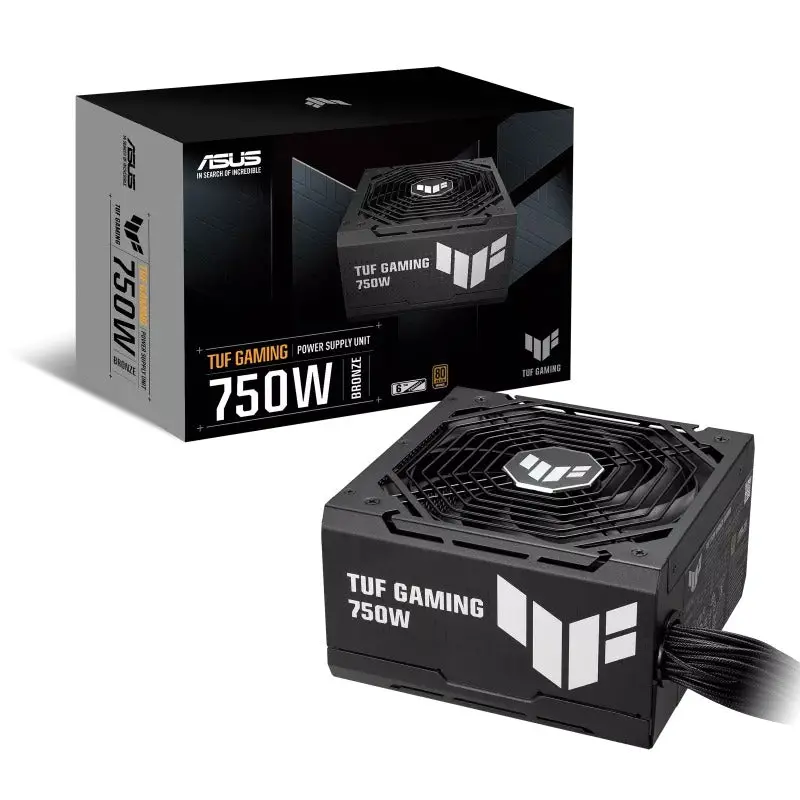 Asus Tuf Gaming 750W 80 Plus Bronze Power Supply - Black 1
