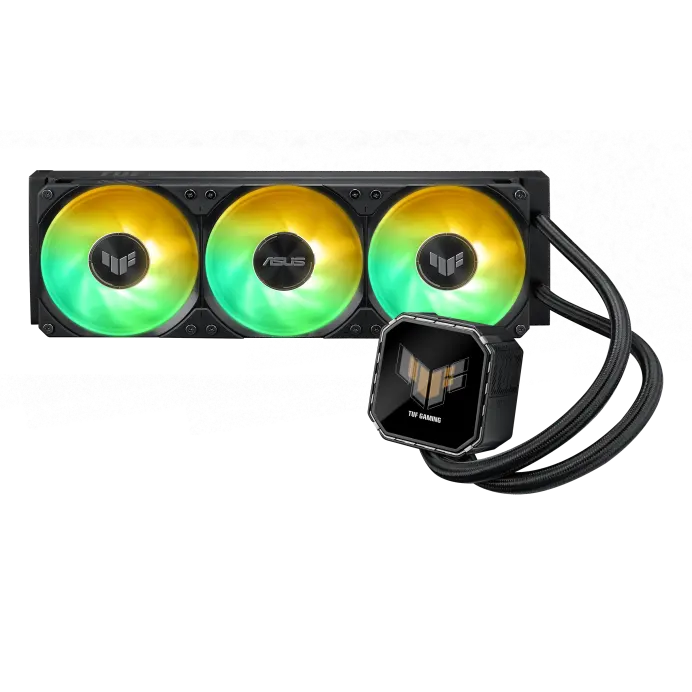 Asus Tuf Gaming Iii 360 Argb Lcd Liquid Cooler - Black 1