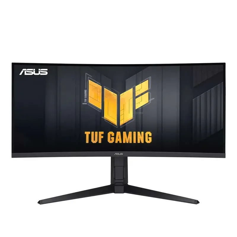 Asus Tuf Model Vg34vqel1a, 34" Wqhd (3440 X 1440), 100Hz Refresh Rate, 1Ms Response Time, Extreme Low Motion Blur,Va Freesync Curved Gaming Monitor - Black 1