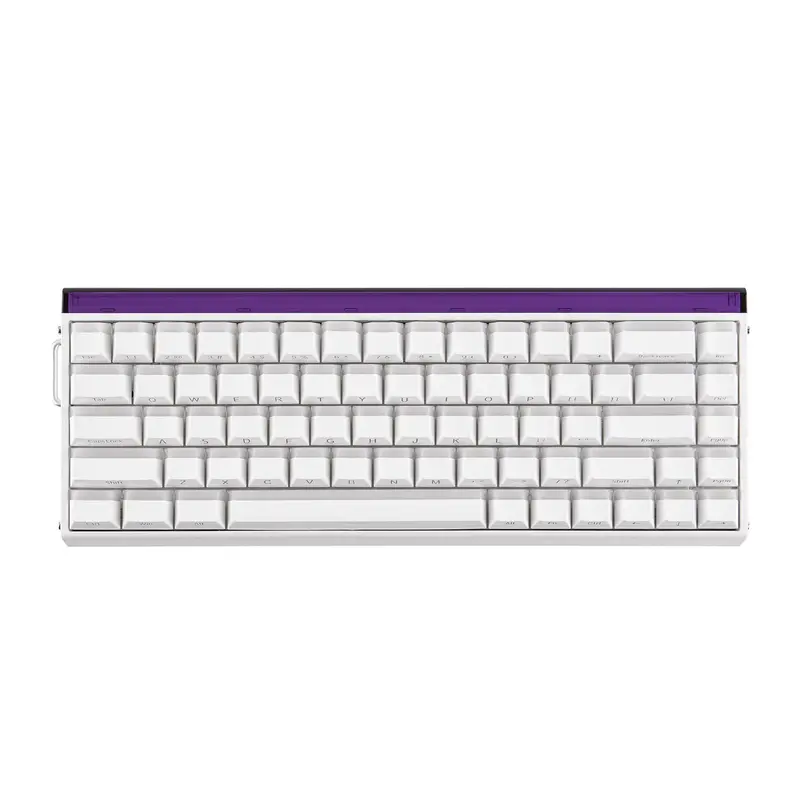 Aula Hero 68He 68-Key 65% Wired Hot-Swappable Gaming Keyboard Meteor Magnetic Switch - White 1