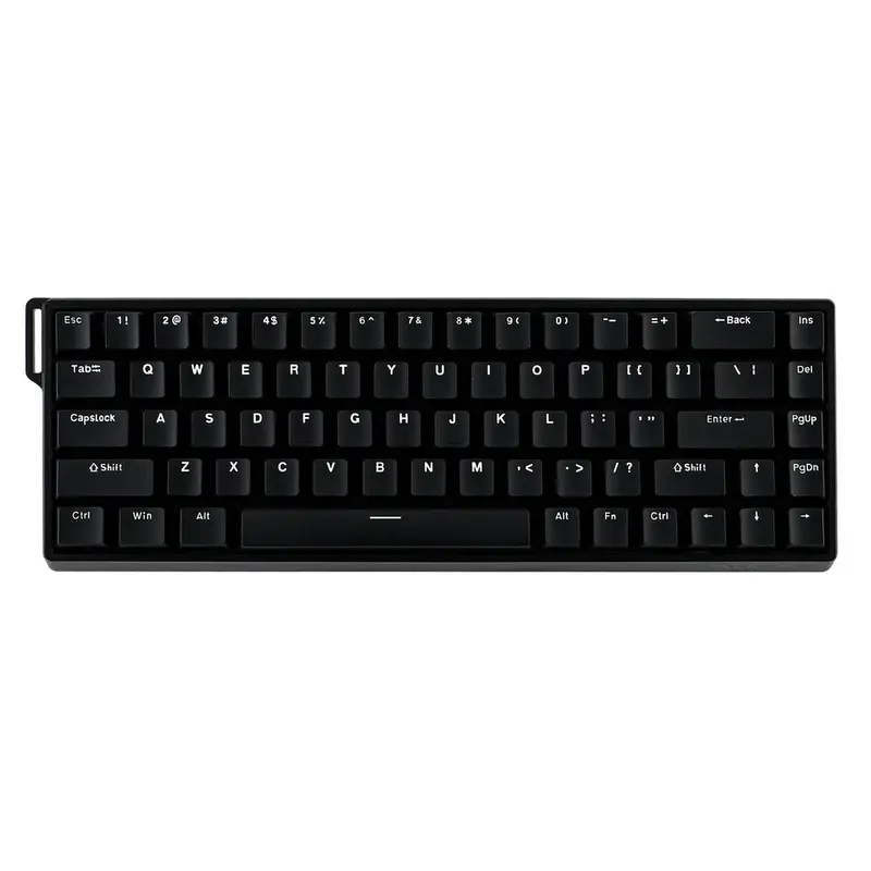 Aula Win68he 68-Key 65% Wired Gasket-Mounted Gaming Keyboard Greywood Magnetic Switch - Black 1