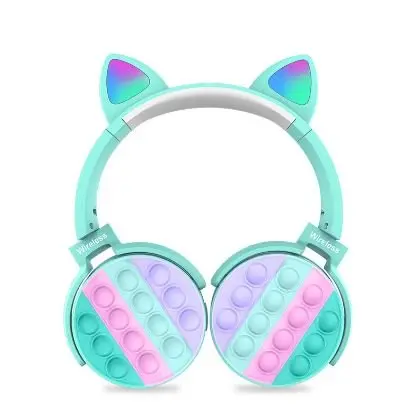 Auricular Ledstar Bluetooth Cat Popit Ct-950  - Blue 1