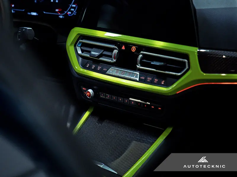 Autotecknic - Bright Red Audio Volume Button - Bmw G87 M2 1