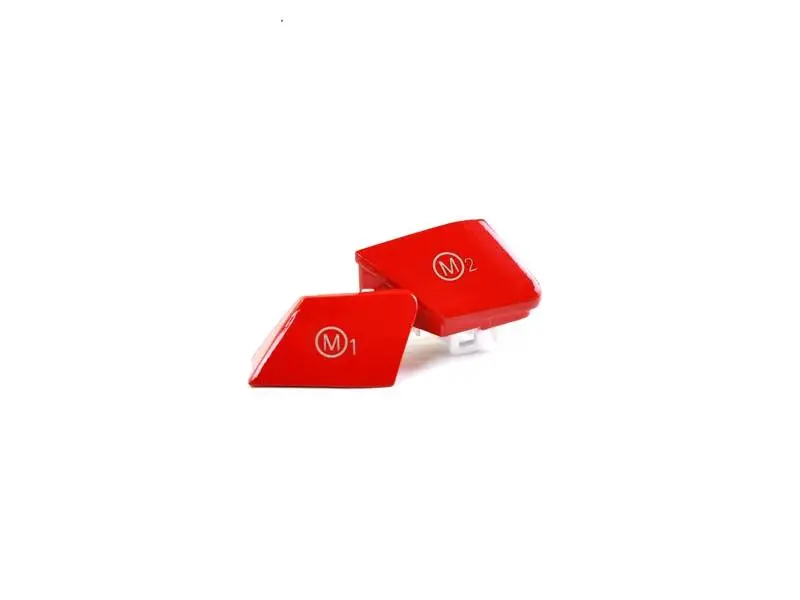 Autotecknic - Bright Red M1/M2 Button Set - Bmw F8x M3/M4 1