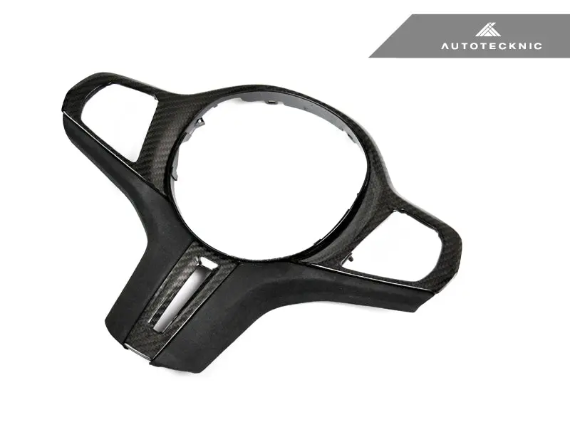 Autotecknic - Carbon Alcantara Steering Wheel Trim - Bmw F95/F96 X5m/X6m 1