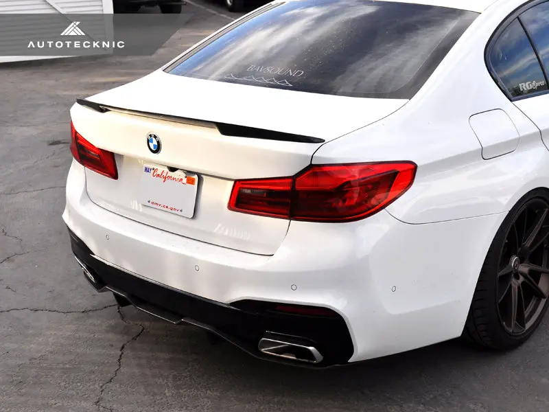 Autotecknic - Carbon Competition Extended-Kick Trunk Spoiler - Bmw F90 M5 1