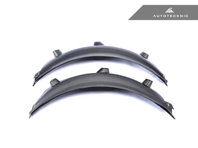 Autotecknic - Carbon Fiber Rear Wheel Arch Extension Set - Bmw G80 M3 1