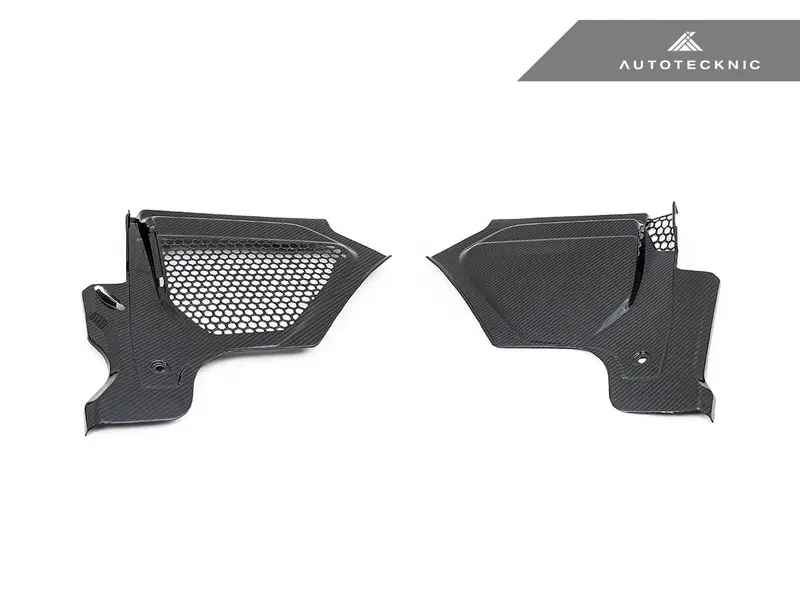 Autotecknic - Dry Carbon Engine Cowl Panel Trim Set - Bmw G8x M2/M3/M4 1