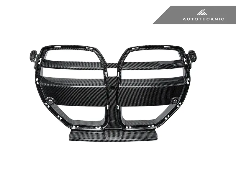 Autotecknic - Dry Carbon Motorsport V2 Front Grille - Bmw G8x M3/M4 1