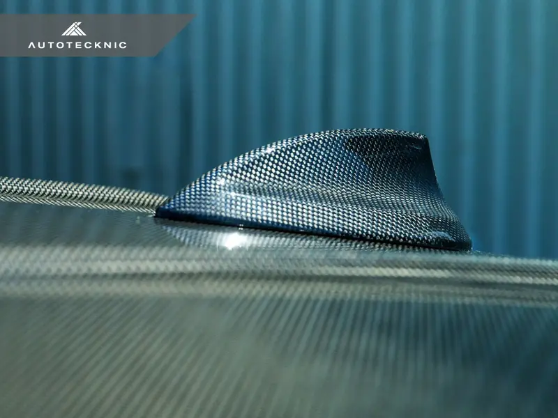 Autotecknic - Dry Carbon Roof Antenna Cover - Bmw G80 M3 1
