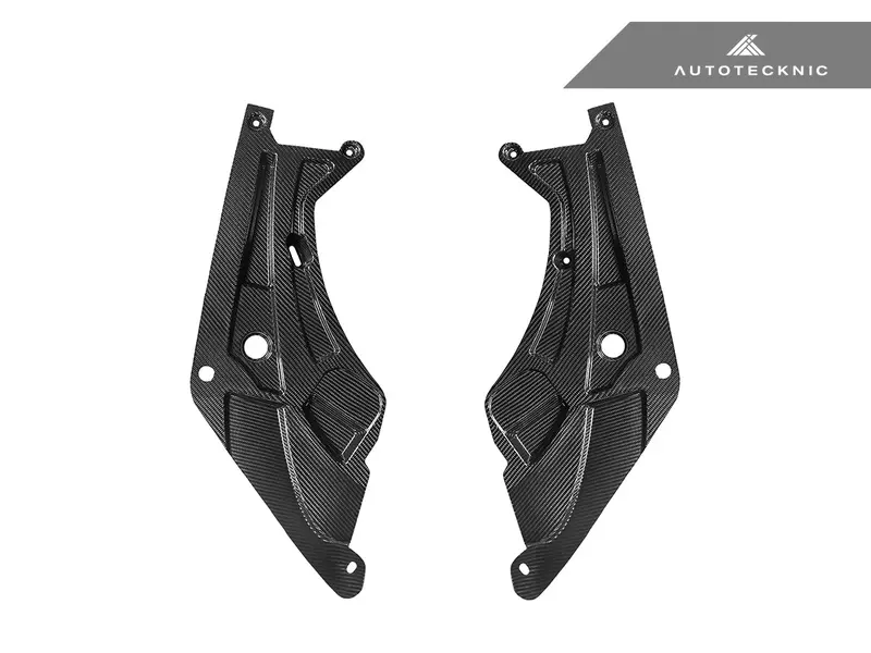 Autotecknic Dry Carbon V2 Engine Bay Trim Set - Bmw G8x M3/M4 1