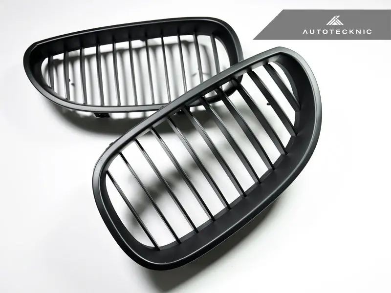 Autotecknic - Stealth Black Front Grille Set - Bmw E60 M5 1