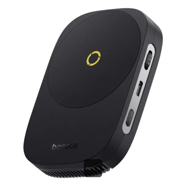 Baseus Magpro Ii Series Ultra-Thin Magnetic Phone Cooler (With Wireless Charger) - Cosmic Black 1