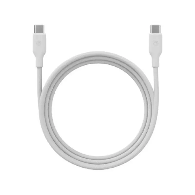 Bazic Gocharge Weave C-C Cable 480Mbps, 60W 1.5M - White 1