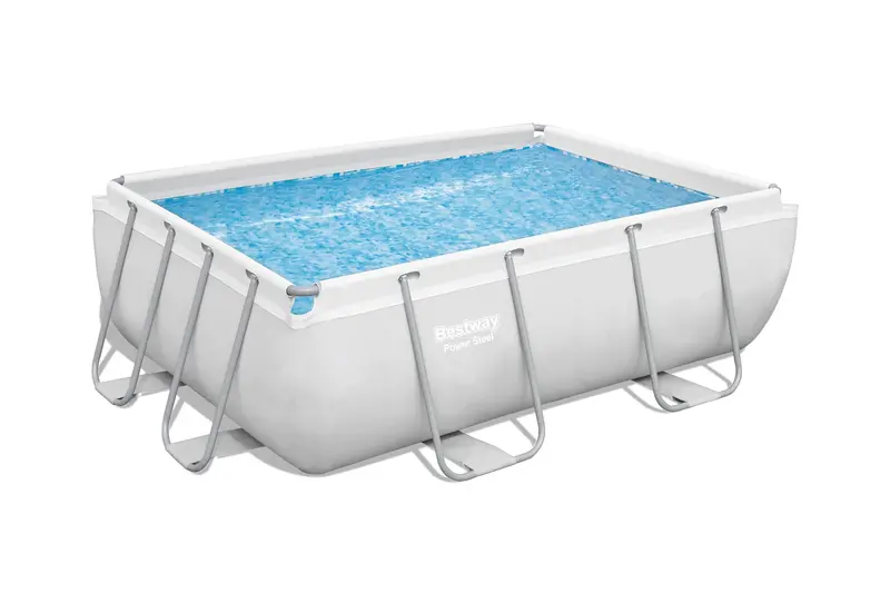 Bestway 2.82M X 1.96M X 84Cm Rectangular Pool Set (Pool, Filter Pump (220-240V), Chem Connect Dispenser, Compatible With Cartridge 58093 (I)220-240V) Model 56629 1