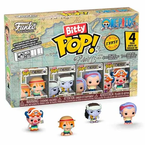 Bitty Pop! Animation: One Piece - Nami 4Pk 1