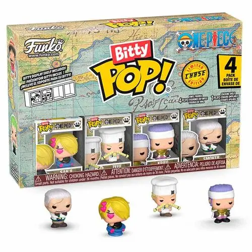 Bitty Pop! Animation: One Piece - Sanji 4Pk 1