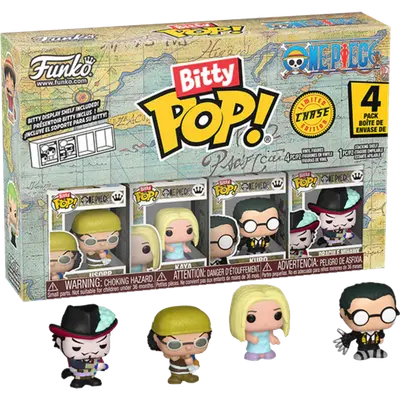 Bitty Pop! Animation: One Piece - Usopp 4Pk 1