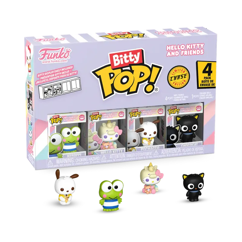 Bitty Pop! Animation: Sanrio - Keroppi 4Pk 1