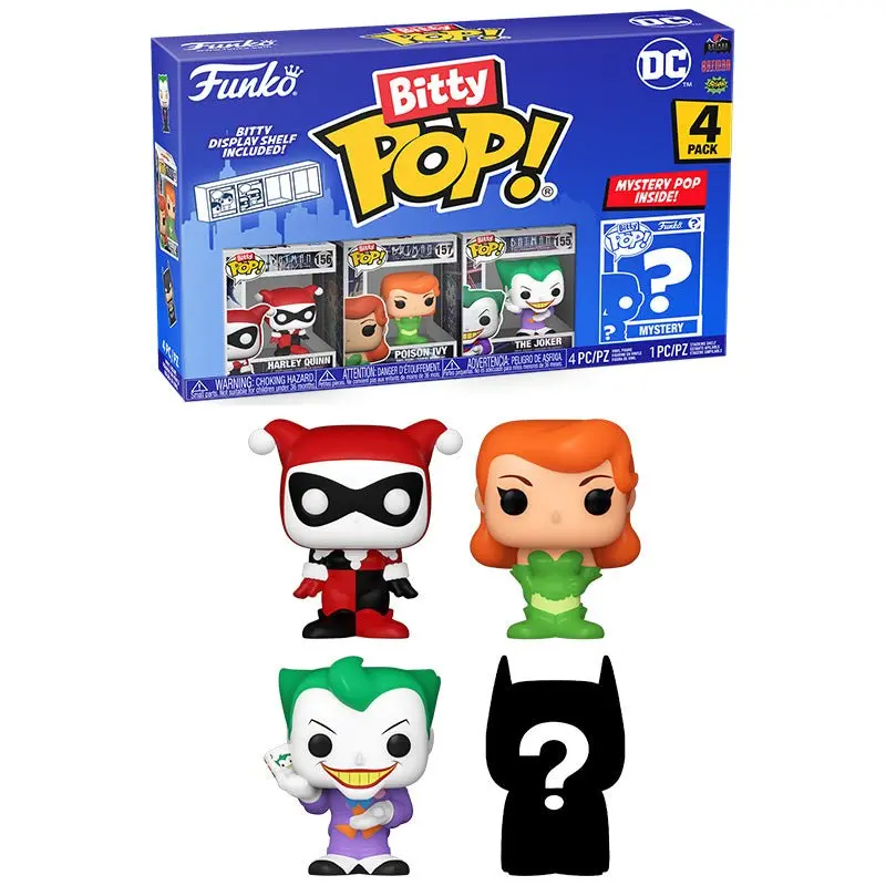 Bitty Pop! Heroes: Dc - Harley Quinn 4Pk 1