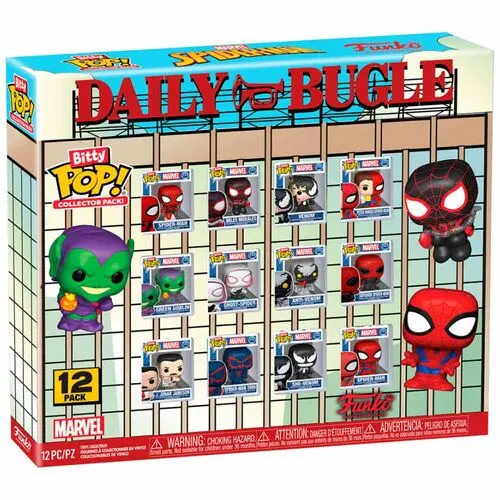 Bitty Pop! Marvel: Spider-Man 12Pc Multipack 1