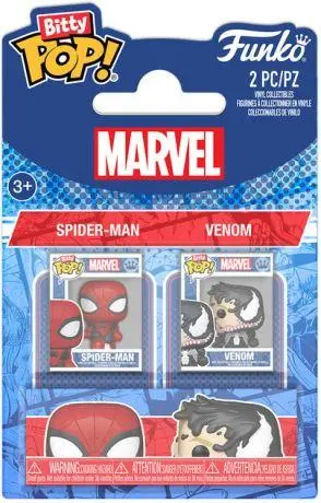 Bitty Pop! Marvel: Spider-Man - Spider-Man And Venom 2Pk 1