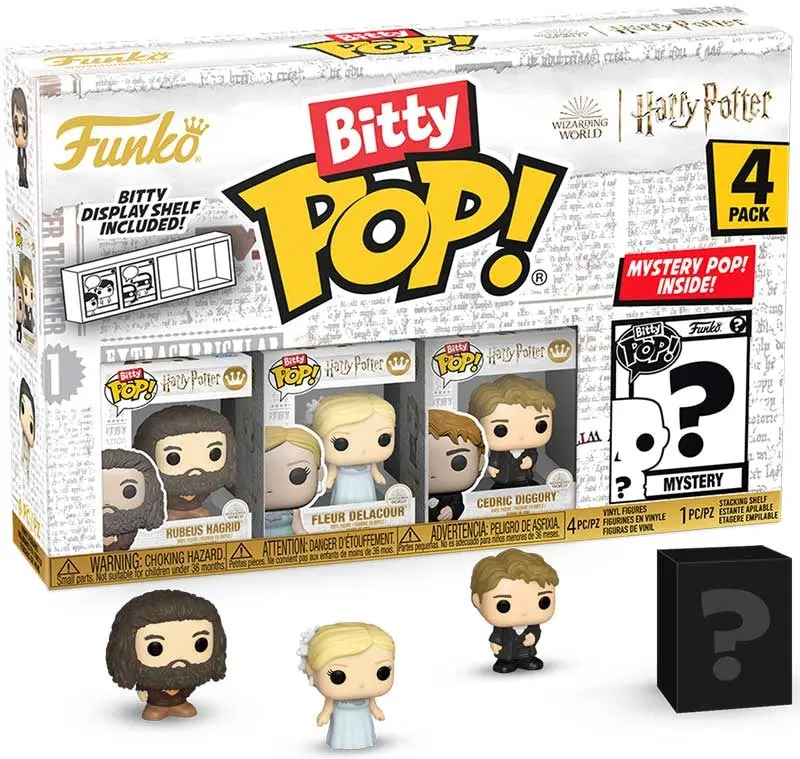 Bitty Pop! Movies: Harry Potter Goblet Of Fire - Hagrid 4Pk 1