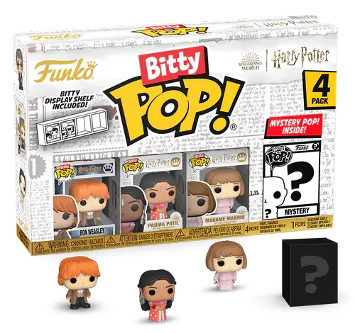 Bitty Pop! Movies: Harry Potter Goblet Of Fire - Ron 4Pk 1