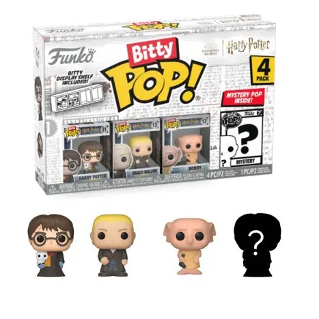 Bitty Pop! Movies: Harry Potter - Harry In Robe With Scarf 4Pk 1