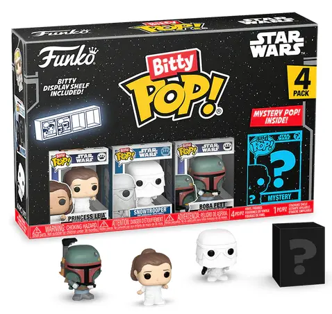 Bitty Pop! Star Wars: Star Wars - Leia 4Pk 1