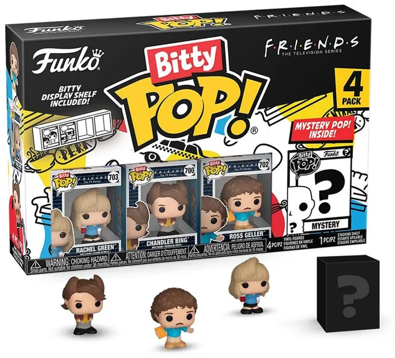 Bitty Pop! Tv: Friends - 80'S Rachel 4Pk 1